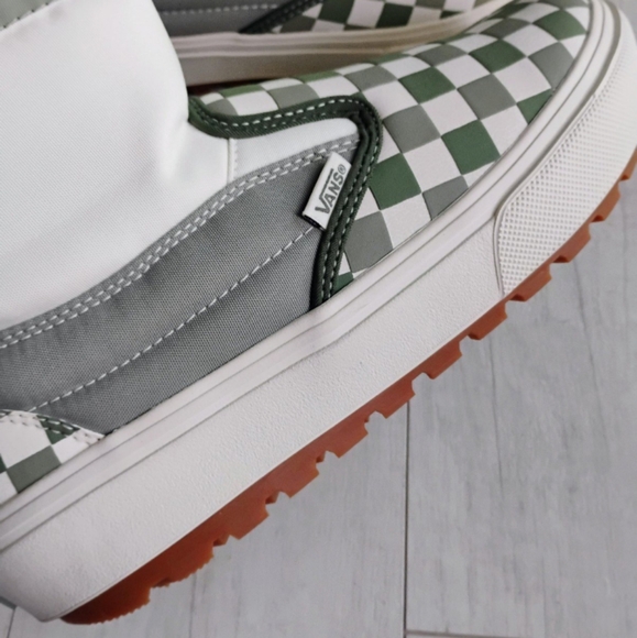VANS NEW Slip-On VANSGUARD Snow Boots checkerboard - Picture 5 of 12